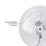 Ventilador de Coluna Equation 45cm TX-18A 127V (110V) Prata