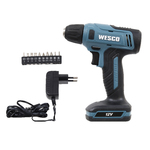 Furadeira e Parafusadeira Wesco 12V 3/8" WS2550K Bivolt