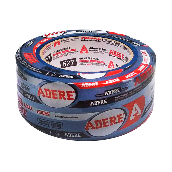 Fita Crepe para Pintar 48mmx50m Adere