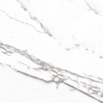 Piso Cerâmico Marmorizado Acetinado 76x76cm Carrara Premium