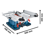 Serra Circular Bancada Bateria Bosch 18v n/a" GTS 18V-216