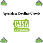 Cabideiro para Closet Aramado 80x8cm Aço Cromado Ordenare