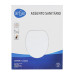 Assento Sanitário Formatos Fechamento Comum Sensea