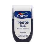 Teste Fácil Branco Pronto para Uso Gatinho 30ml Coral