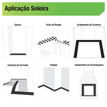 Soleira 85x13cm Solare