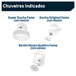 Resistência Chuveiro Fame 6800W 220V