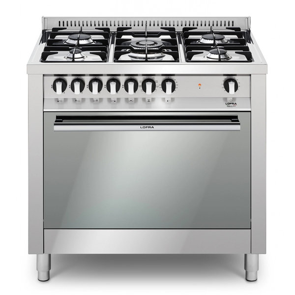 Fogão a Gás com Forno Elétrico 90cm Aço Inox Lofra