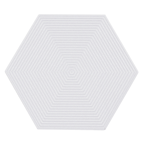 Revestimento Decorativo Love Hexa Branco 17,5x17,5cm