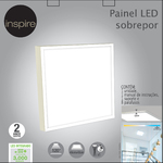 Painel de LED 30W Luz Branca 40x40cm Inspire