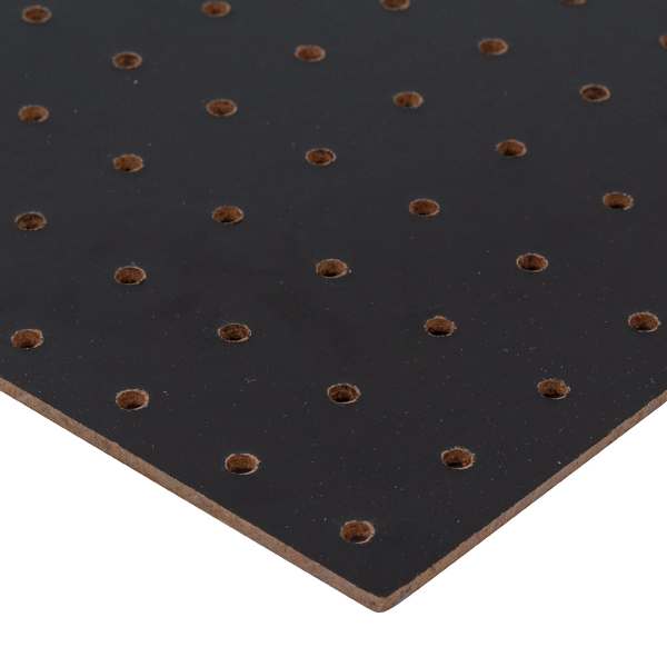 Painel de Madeira HDF 3mm Preto 0,61x1,22m Eucatex