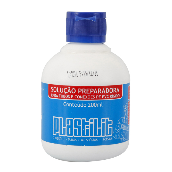 Solução Limpadora Frasco 200ml Plastilit