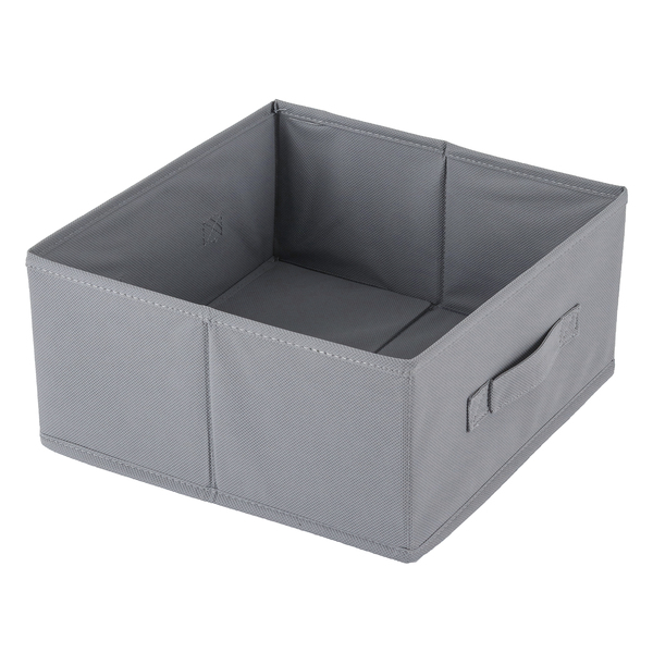 Cesto Organizador TNT Granit 15x31x31cm Spaceo KUB