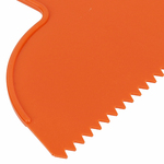 Espátula de PVC 200mm Dentada Momfort