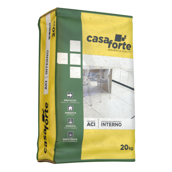 Argamassa ACI Interno Cinza 20kg