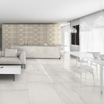 Porcelanato Marmorizado Acetinado 120x120cm Charleston