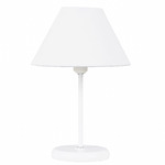 Abajur Branco Madeira BM Lamps