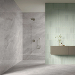 Porcelanato Marmorizado Acetinado 90x90cm Storm White