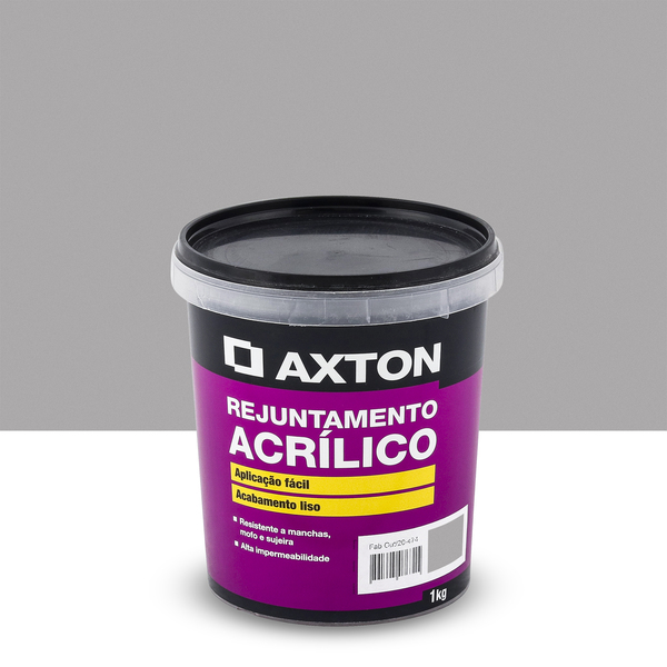 Rejunte Acrílico Platina 1 Kg Axton