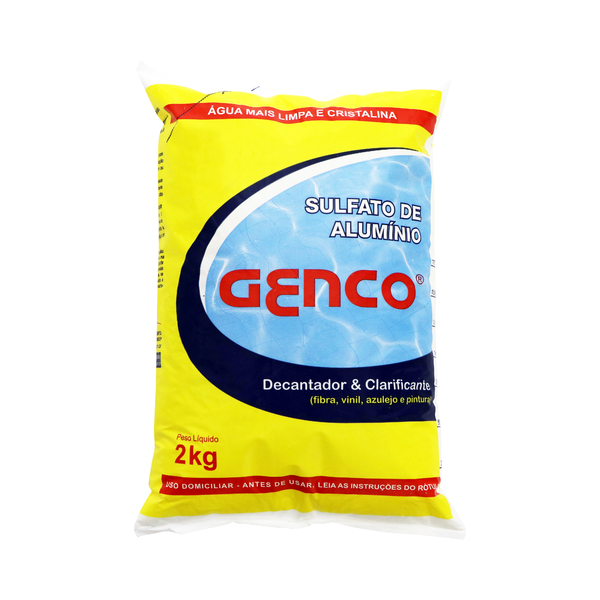 Sulfato de Alumínio  2kg Genco