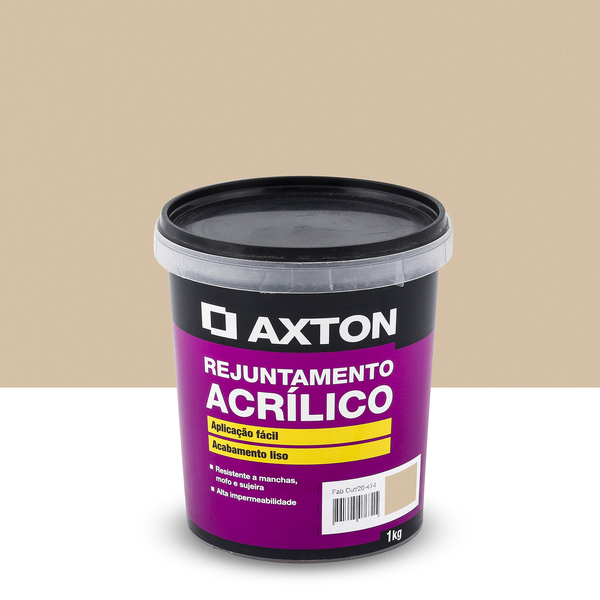 Rejunte Acrílico Palha 1 Kg Axton