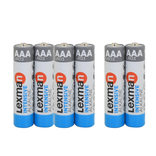 Pilha Alcalina LR03 AAA 1.5V 6pcs Lexman