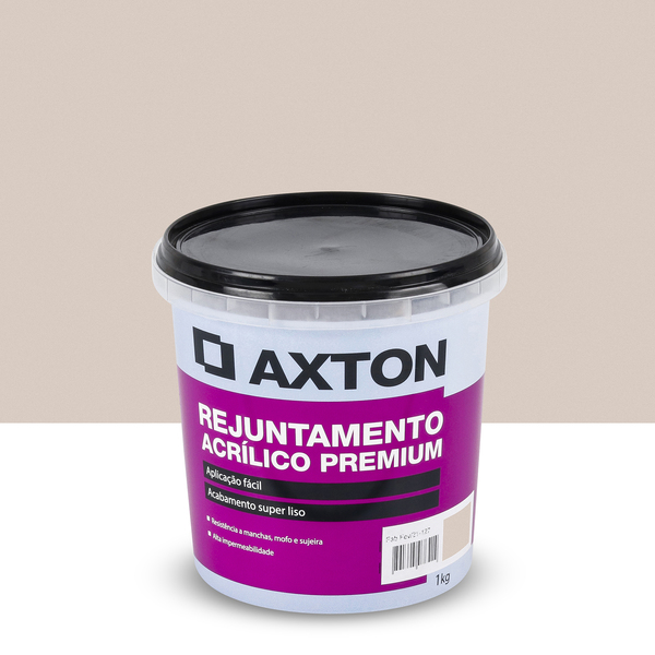 Rejunte Acrílico Premium Areia 1 Kg <em class="search-results-highlight">Axton</em>