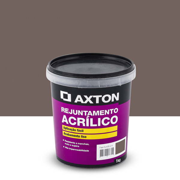 Rejunte Acrílico Ebano 1 Kg Axton