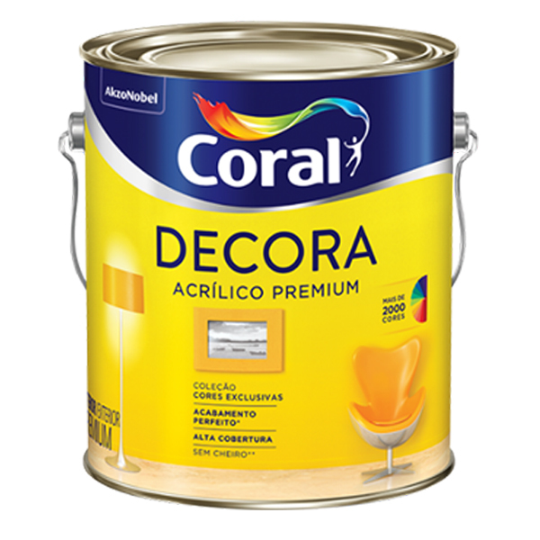 Base MF Acrílica Semibrilho Decora Premium 3,2L