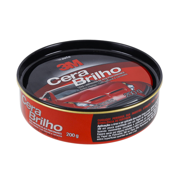 Auto Cera Brilho 200 g  3M