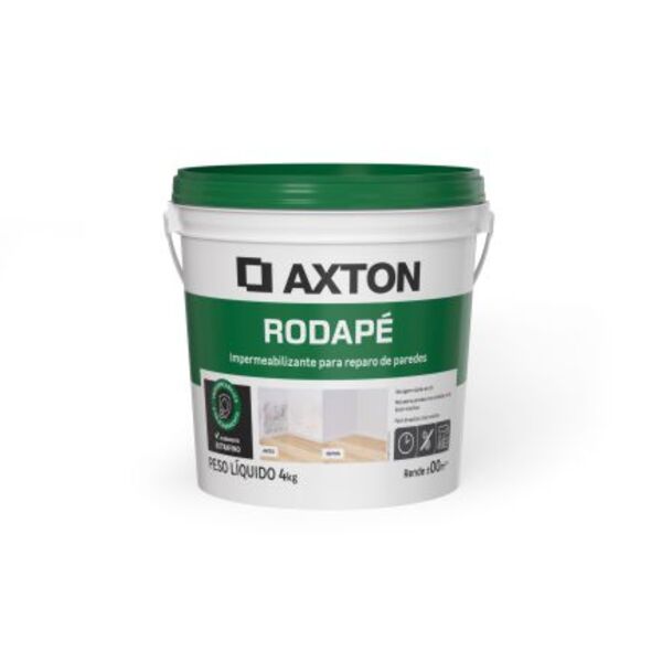 Argamassa para Reparo de Rodapé e Parede Branca 4kg