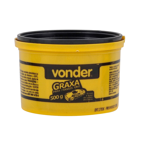 Graxa Ca-2 para Chassis Pote 500g 500ml Vonder