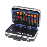 Kit de Ferramentas Dexter Aço Cromo-Vanádio 111 Peças