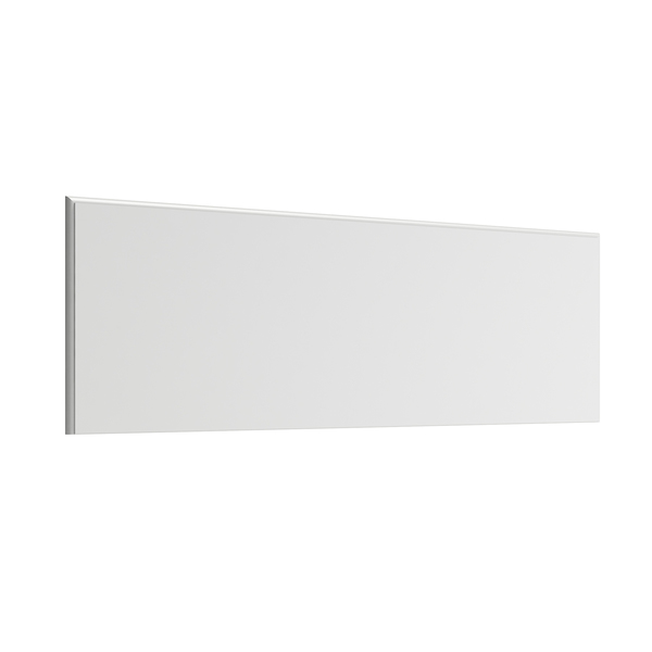 Painel sem Suporte Branco 150x50x18cm Glass Artemobili