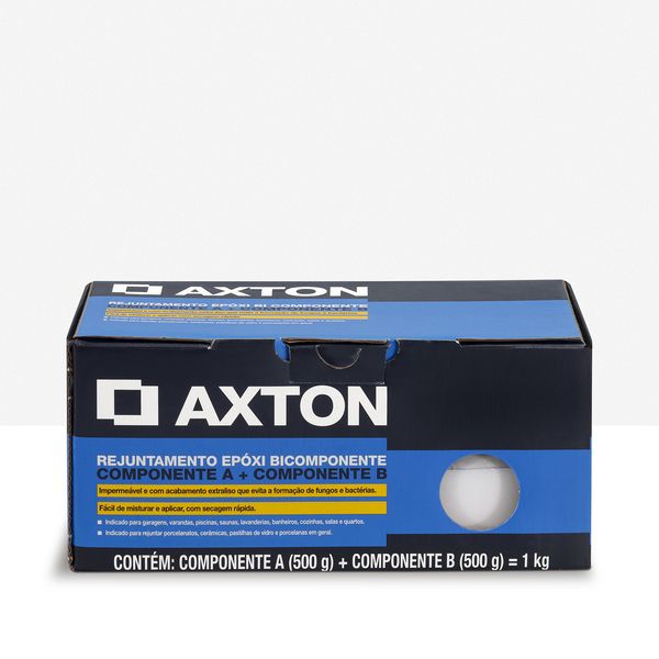 Rejunte Epóxi Branco 1 Kg Axton