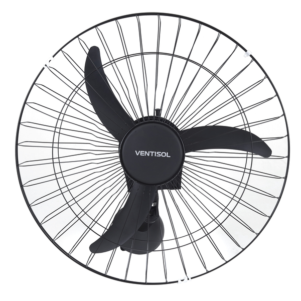 Ventilador de Parede Ventisol 60cm Oscilante Bivolt Preto