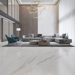 Porcelanato Marmorizado Acetinado 120x120 Calacata Satin