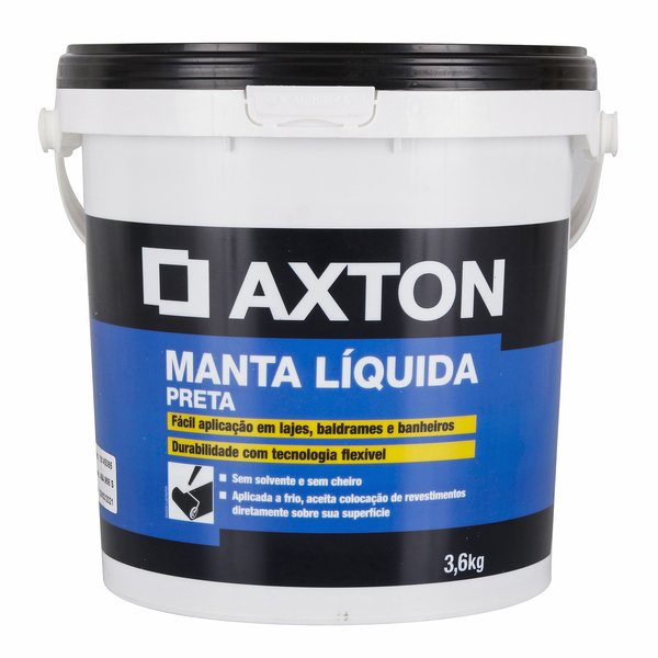 Manta Líquida 3,6kg Preto <em class="search-results-highlight">Axton</em>