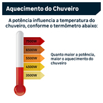 Chuveiro Elétrico 220V Branco Potenza com Pressurizador Cardal