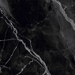 Porcelanato Marmorizado Polido 82x82 Calacata Black Lux