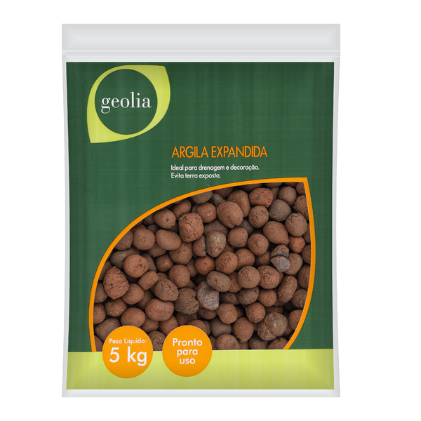 Argila Expandida 5Kg Geolia