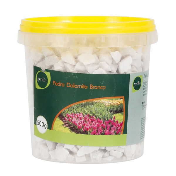 Pedra Dolomita Branca 500g