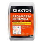 Argamassa ACII Interno e Externo Cinza 15kg Axton