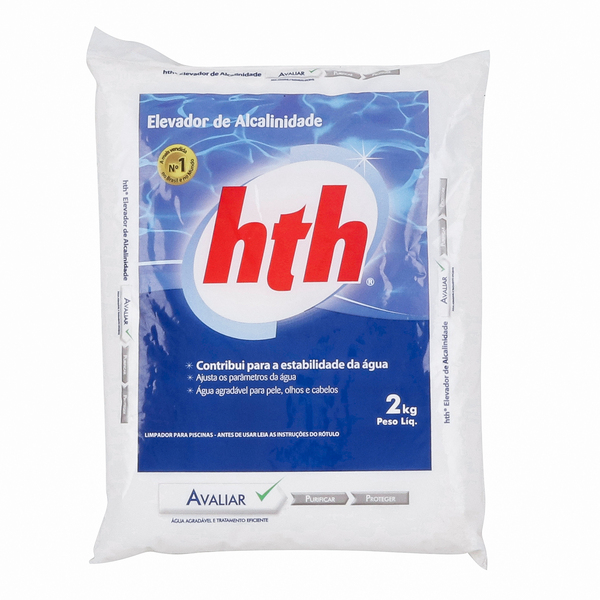 Elevador de Alcalinidade 2kg HTH Água Equilibrada