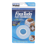 Fita Fixa Tudo Espuma Branca 19mm x 1,5m Tekbond