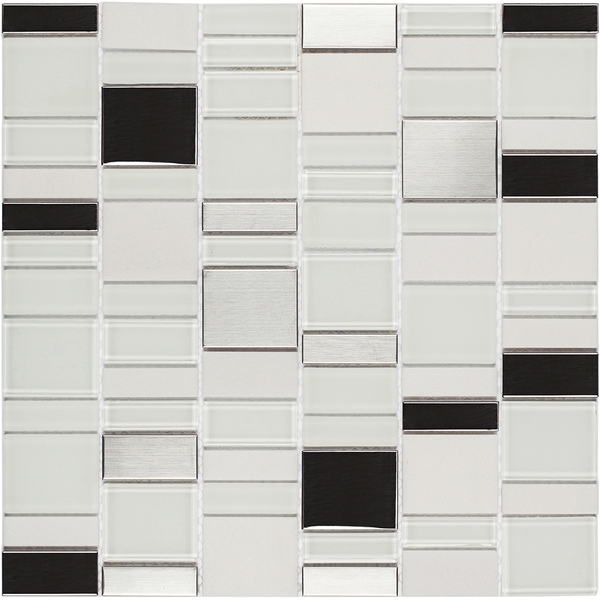 Pastilha Petrus SP100 30x30cm Glass Mosaic