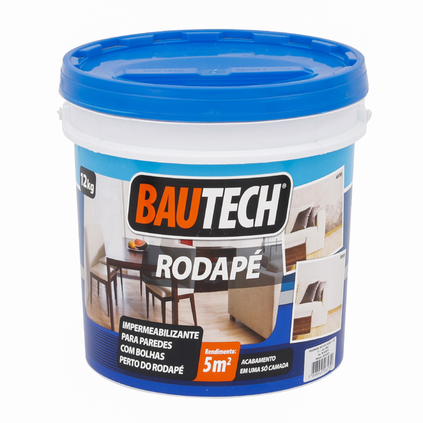 Argamassa para Correção de Rodapé 12kg Bautech