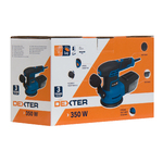 Lixadeira Roto Orbital Dexter e Acessórios 350W 127V (110V)