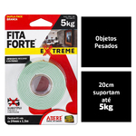 Fita Dupla Face Adere Fita Forte Extreme 24mmX1,5m