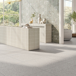 Porcelanato Pedra Acetinado 90x90cm Beats Ash Natural