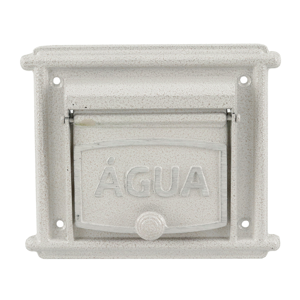 Visor de Água Branco 20x20cm Prates & Barbosa